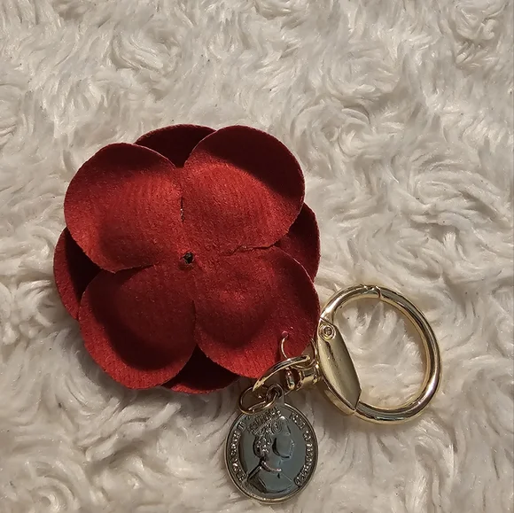 Hot Pink Camila Rose Keychain Purse Charm NWOT - Picture 2 of 5